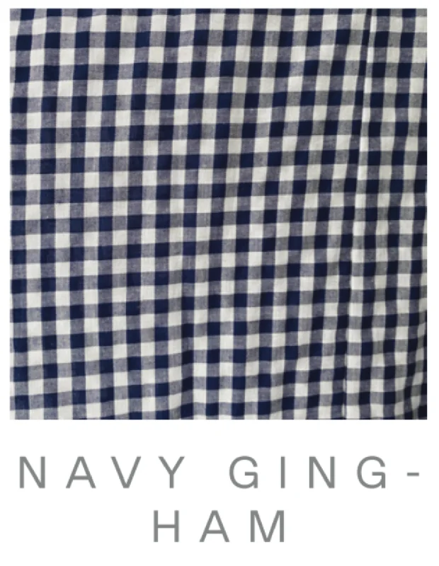 Navy Gingham