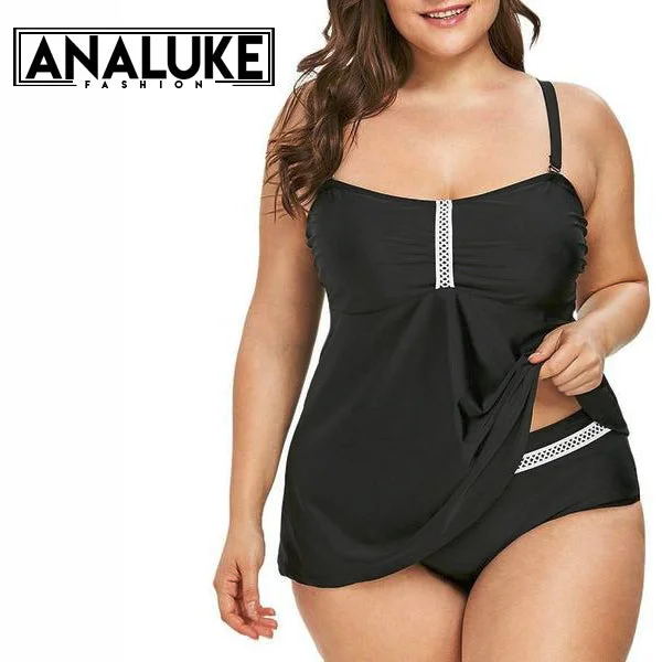 Big Size Black Swimsuit