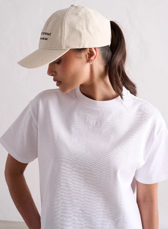 White Boxy T-shirt