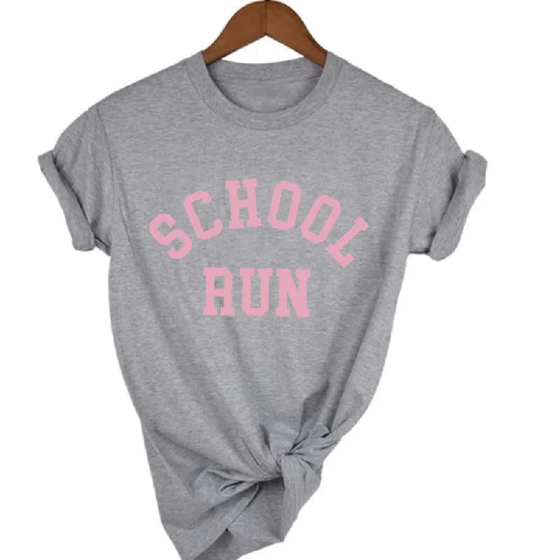 School Run College T-Shirt