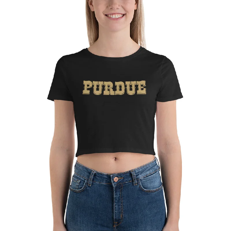 Purdue Western Crop Tee