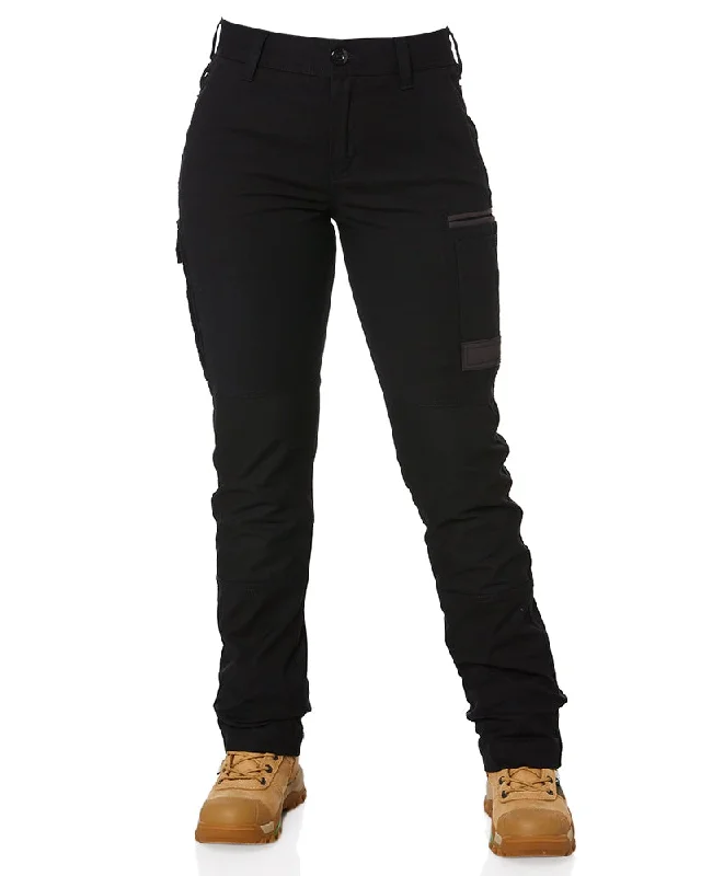 WP-3W Ladies Stretch Work Pants - Black