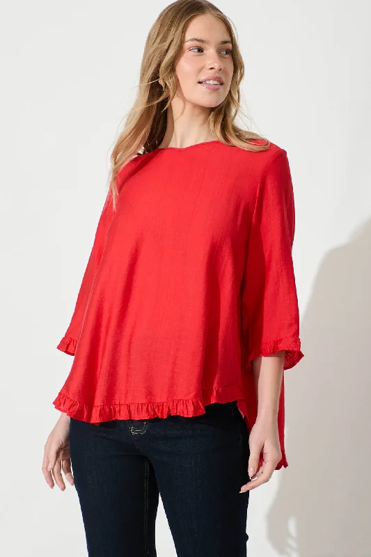 Gia Top in Red