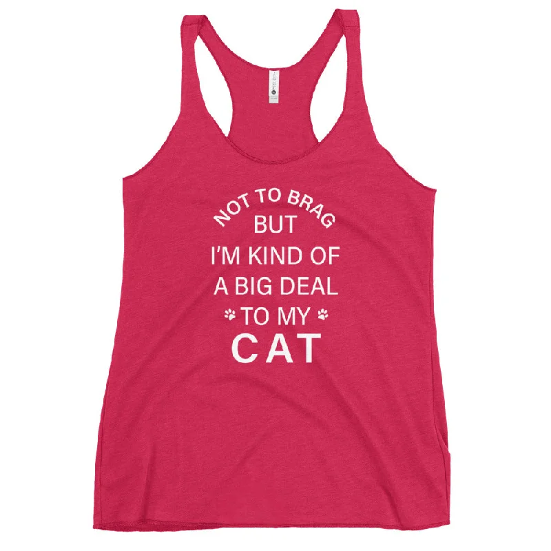 Not To Brag Cat Tank