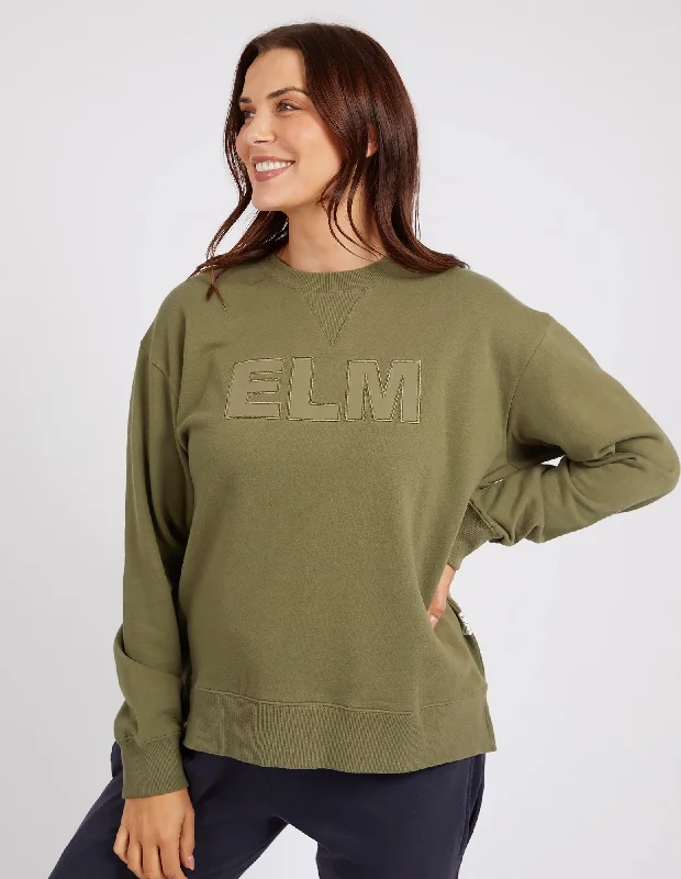 Elm Applique Sweat Four Leaf Clover