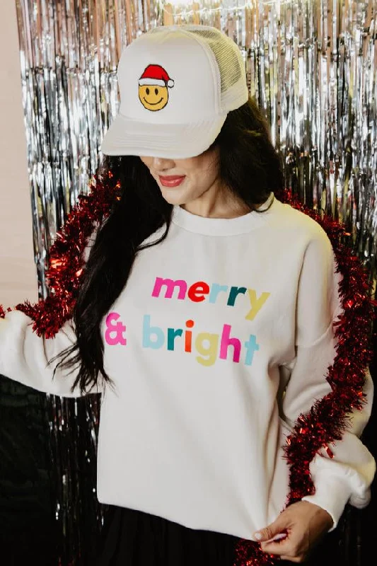 Merry & Bright Christmas Women's Sweatshirt