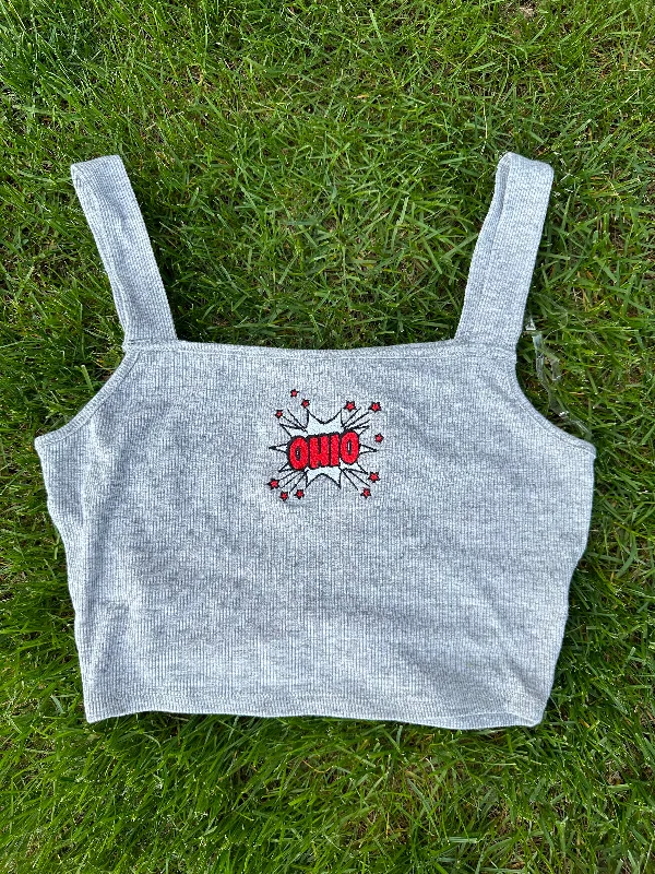 Ohio Burst Square Neck Tank