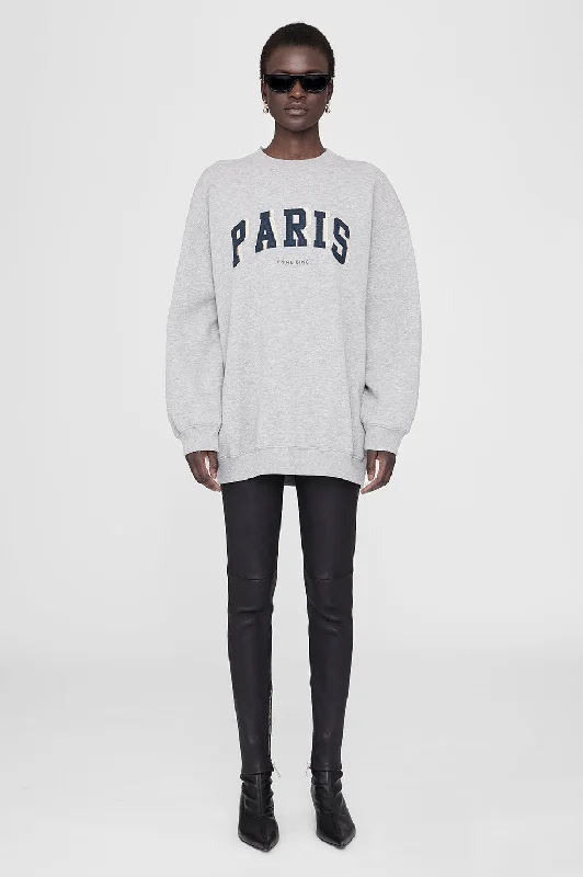 Tyler Sweatshirt Paris - Heather Grey