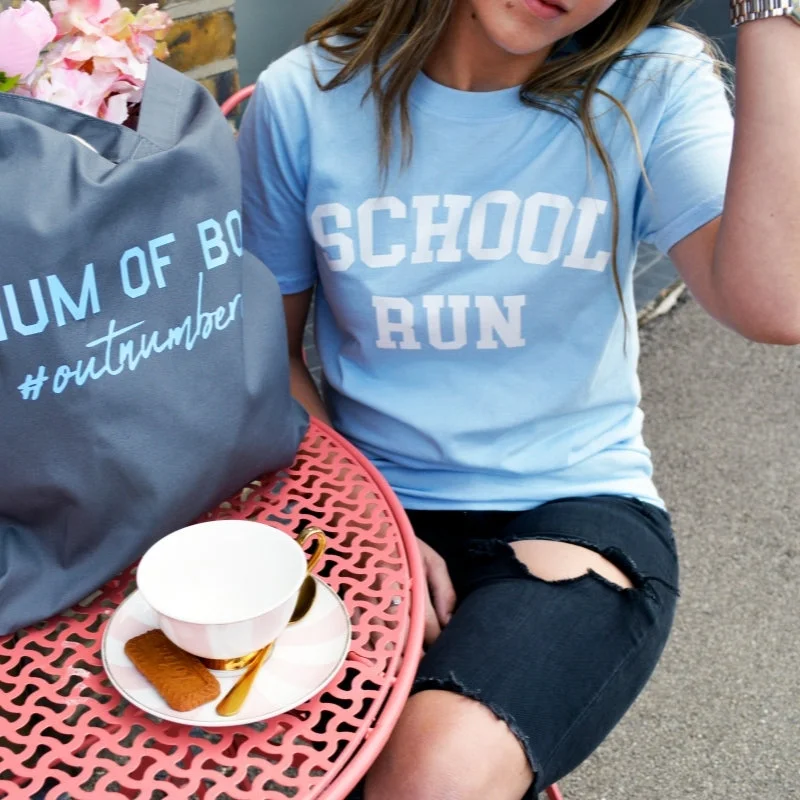 School Run College T-Shirt