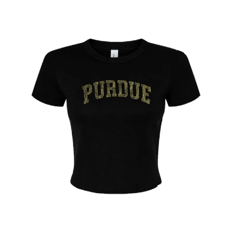 Purdue Rhinestone Freshman Tee