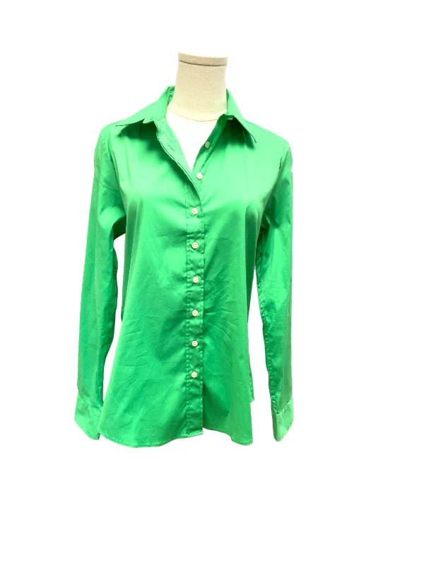 NWT Theshirt Womens Blouse Green M