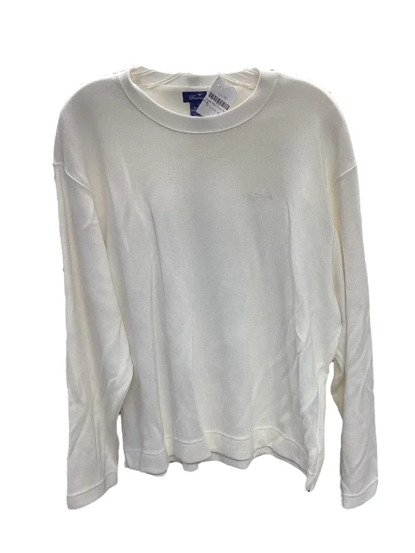 Faconnable Men's Terry Pullover White XL