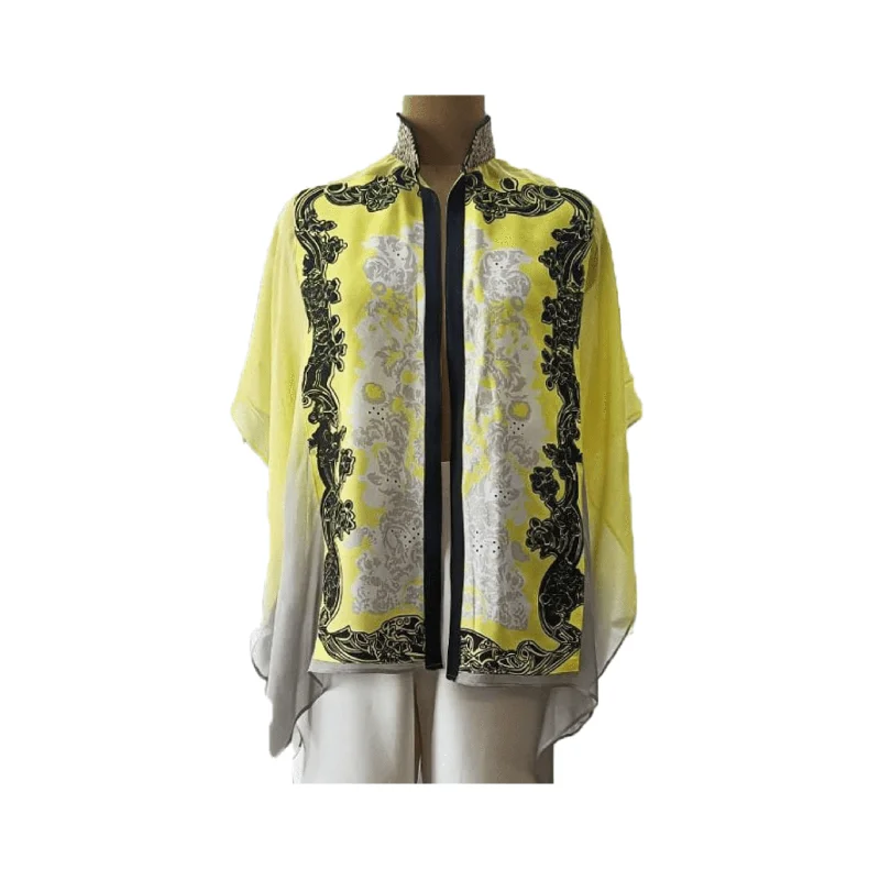 Yellow Canary Cape Top