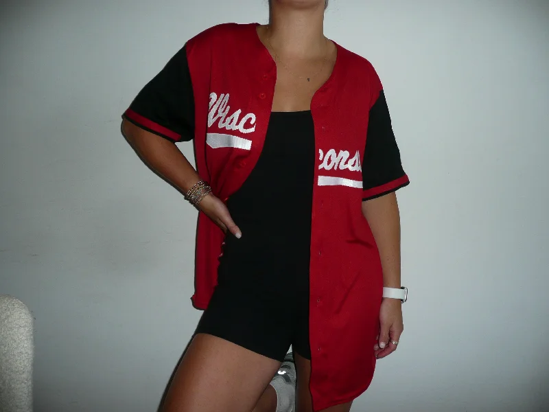 Wisconsin Retro Baseball Jersey