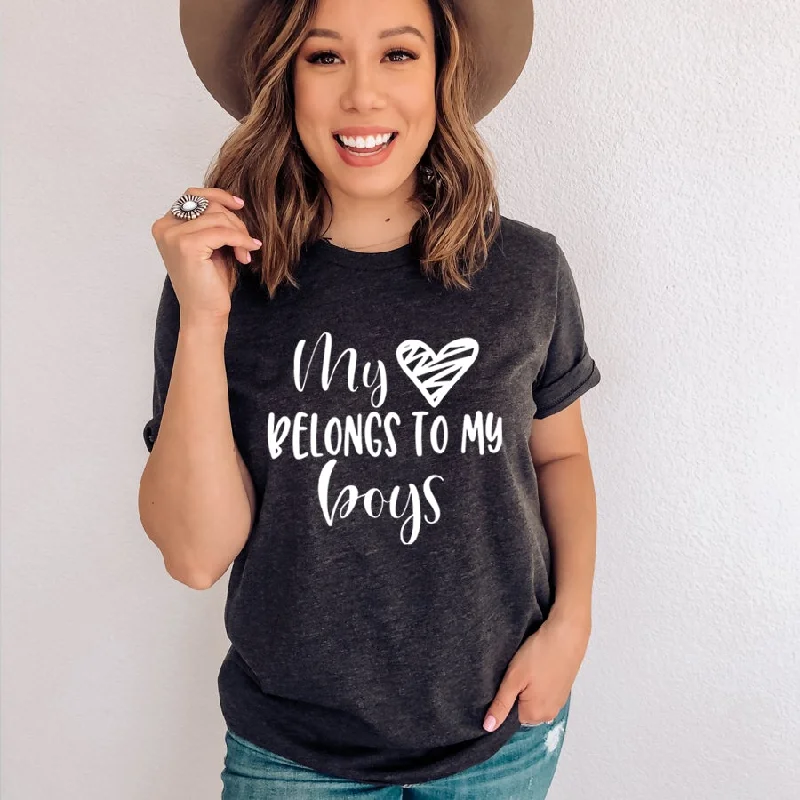 My Heart Belongs To Boys T-Shirt