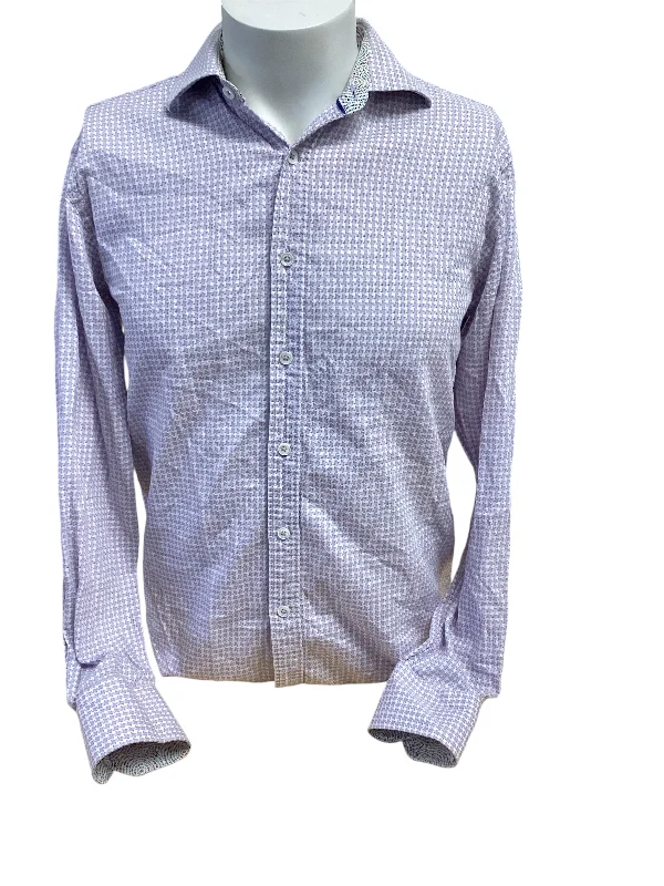 Bugatchi Men's Shirt Purple L