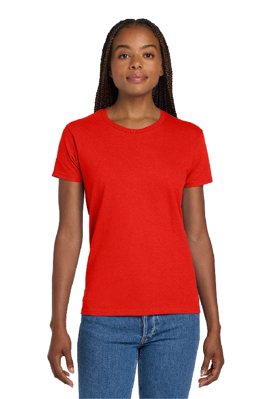 Gildan Womens Ultra Short Sleeve Crewneck T-Shirt - Red