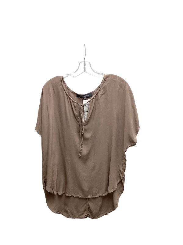 NWT Michael Stars Taupe Blouse XS