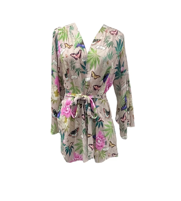 NWT Fleur Du Mal Women's Wrap Robe/Tunic S