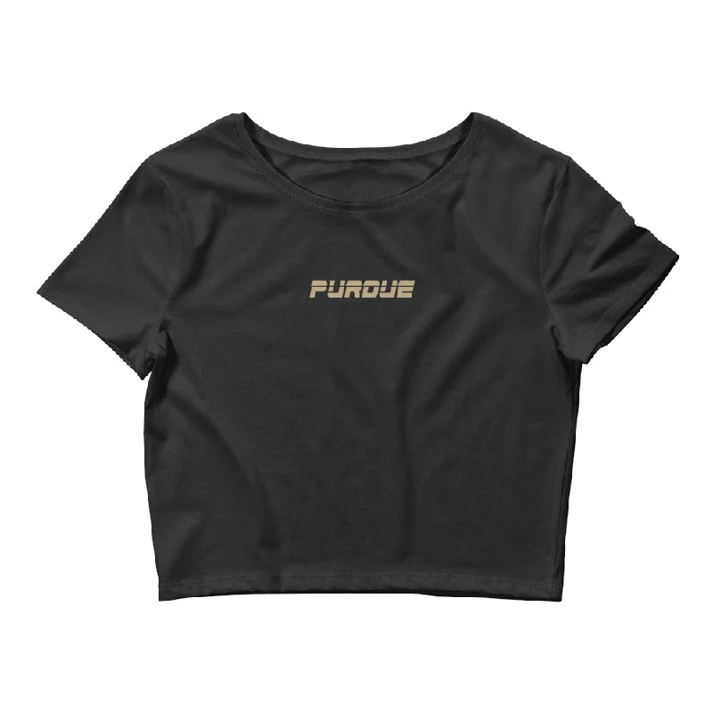 Purdue Speed Crop Tee