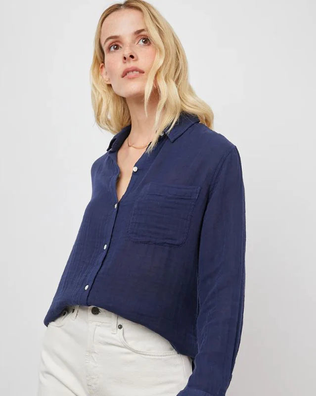 Rails Ellis Shirt- Indigo (Online Only)