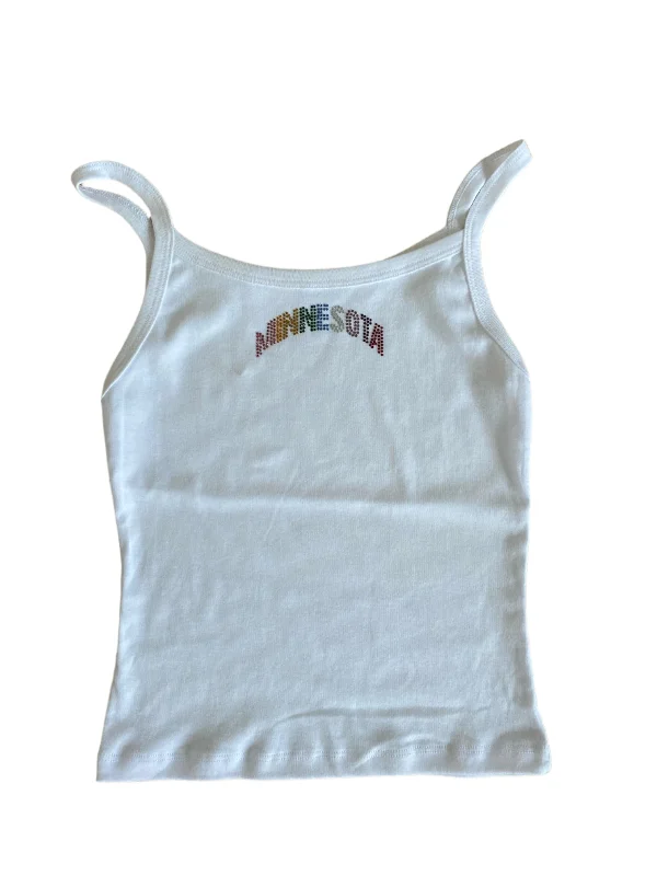 Minnesota Rhinestones Rainbow Everyday Tank