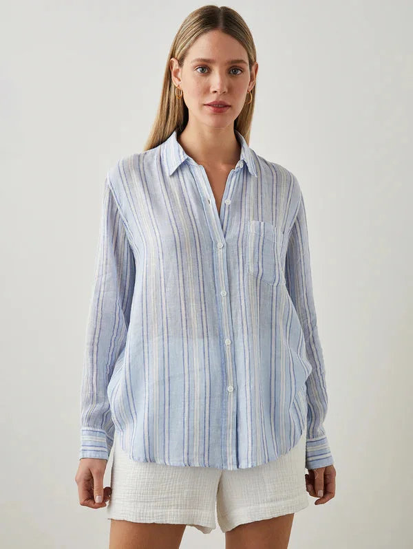 Rails Charli Shirt- Napoli Stripe (Online Only)