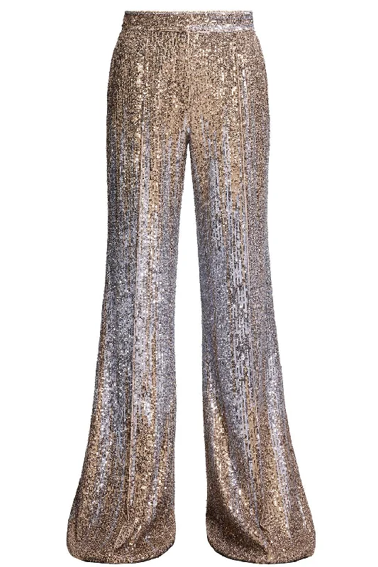 Sequin Embroidered Pants