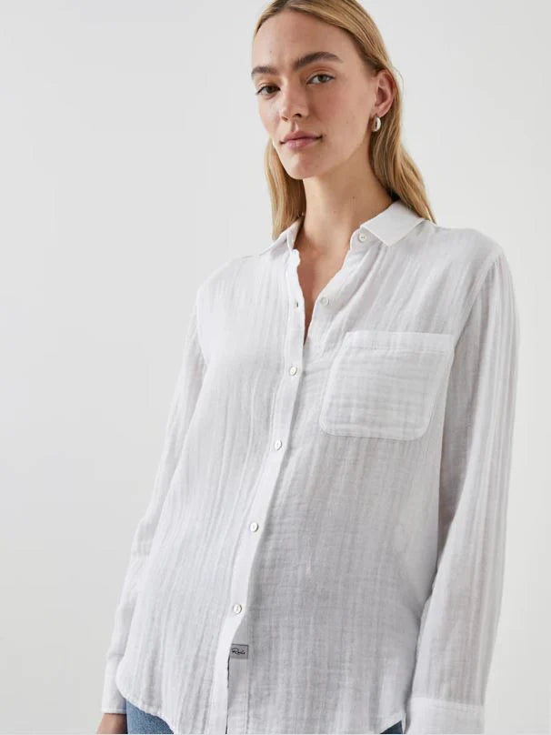 Rails Ellis Shirt- White