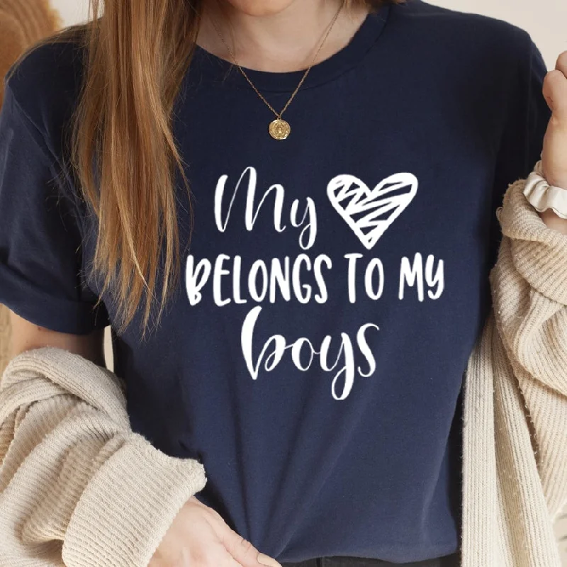 My Heart Belongs To Boys T-Shirt