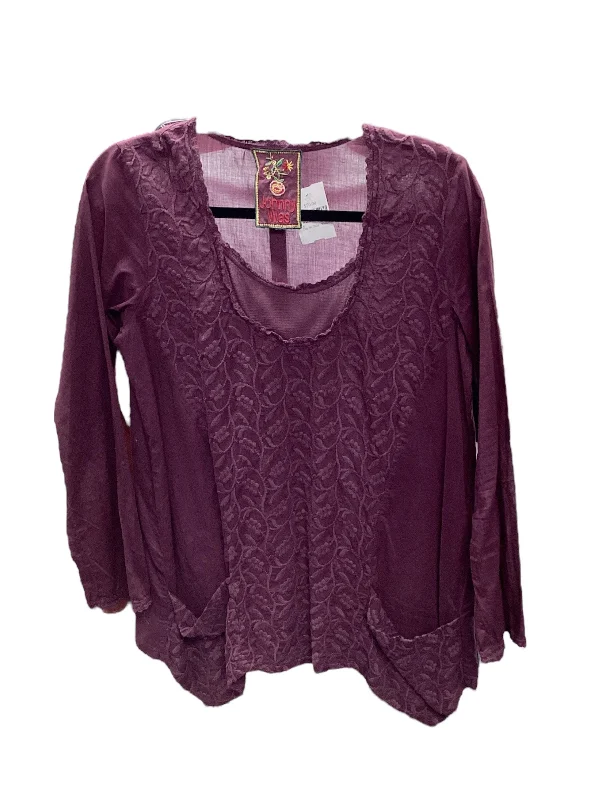 Johnny Was Women's Tunic Purple S