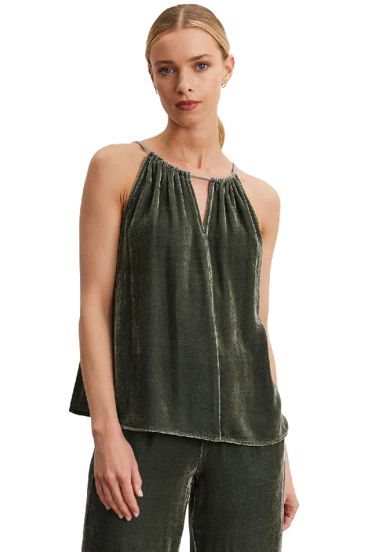 Velvet Aleaha Sleeveless Top in Marsh